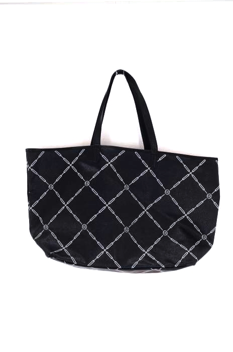 uniform experiment（ユニフォームエクスペリメント） PVC COATING COTTON CANVAS TOTE BAG チェーンプリントトートバッグ メンズ バッグ
