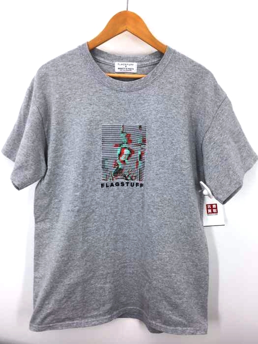 FLAGSTUFF（フラッグスタフ） クルーネックTシャツ メンズ トップス