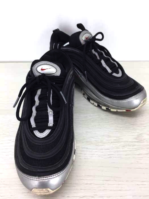 NIKE（ナイキ） AIR MAX 97 QS BLACK/VARSITY RED-METALLIC SILVER-WHITE メンズ シューズ