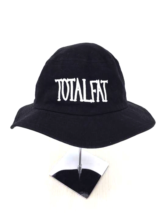 TOTALFAT（トータルファット） ロゴ刺繍バケットハット メンズ 帽子