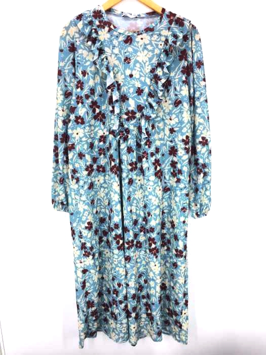ZARA（ザラ） 花柄 ロングワンピース レディース ワンピース