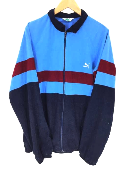 PUMA（プーマ） VINTAGE イタリア製 ベロアジップアップジャケット メンズ アウター