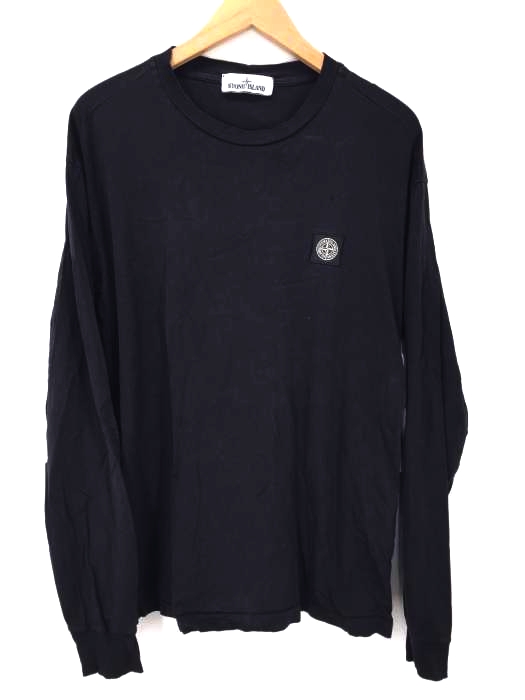 STONE ISLAND（ストーンアイランド） コットン ロングスリーブ  コンパスロゴ メンズ トップス