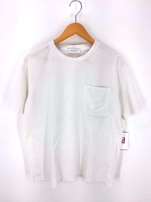 Adam et Rope(アダムエロペ) コットンポリ クルーネックTシャツ メンズ トップス
