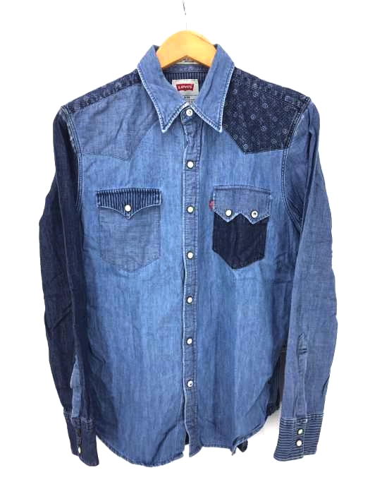 Levis（リーバイス） 切替ウエスタンシャツ メンズ トップス