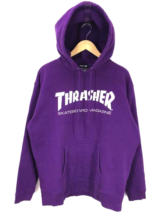 THRASHER(スラッシャー) ロゴプルオーバーパーカー メンズ トップス