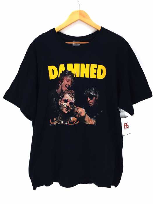USED古着(ユーズドフルギ) GILDANボディー DAMNED プリントTシャツ メンズ トップス