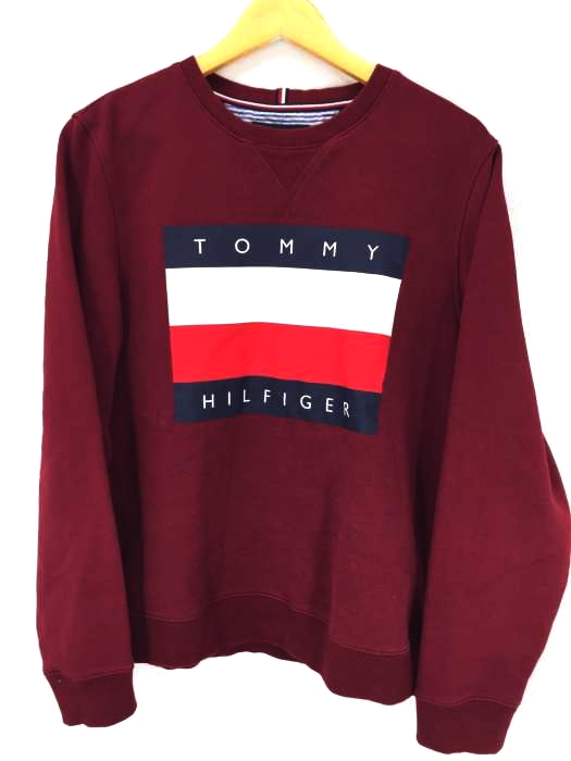 TOMMY HILFIGER（トミーヒルフィガー） フラッグ ロゴ スウェット メンズ トップス