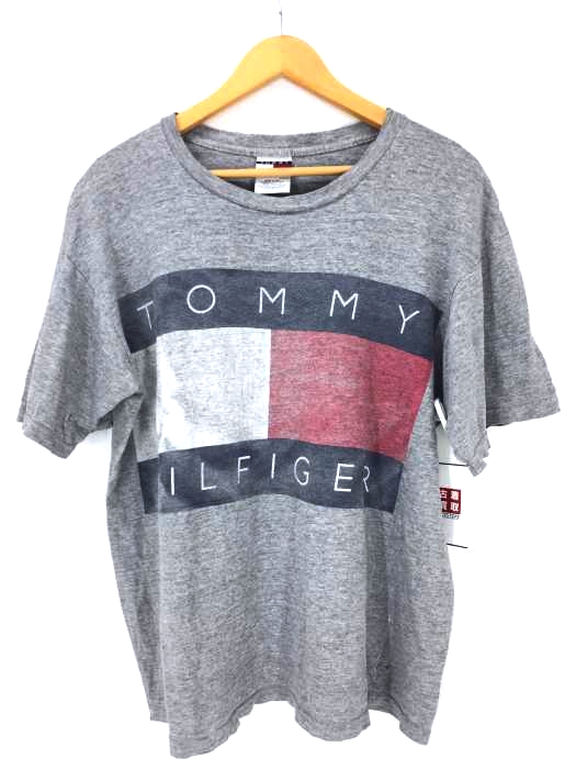TOMMY HILFIGER（トミーヒルフィガー） 90S USA製 特大ロゴ トミーヒルフィガー メンズ トップス