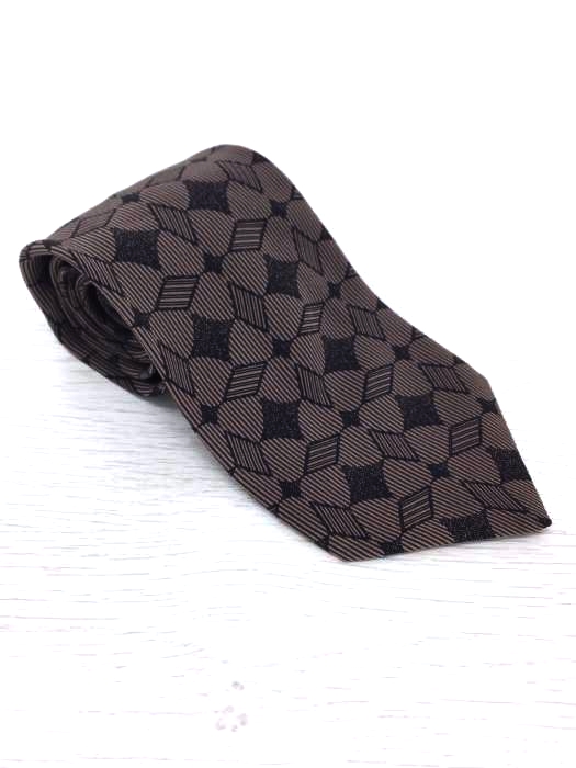 Yves Saint Laurent（イヴサンローラン） 総柄シルクネクタイ メンズ ファッション雑貨