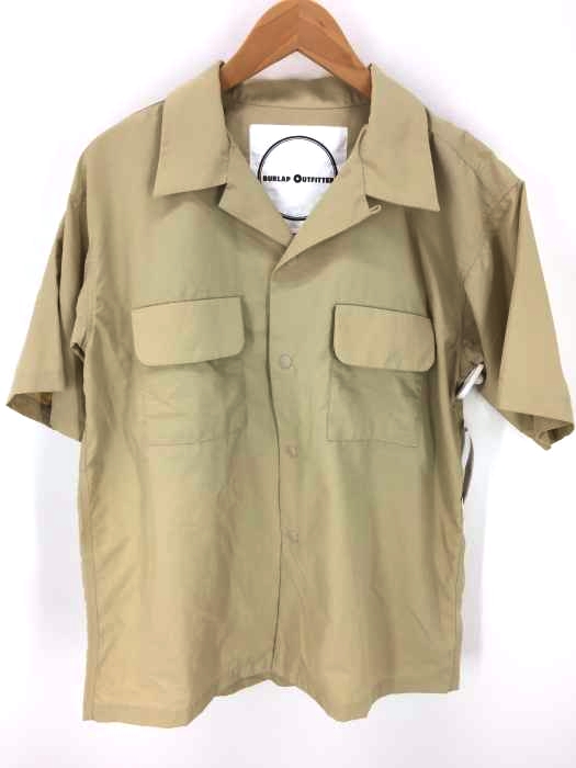 BURLAP OUTFITTER（バーラップアウトフィッター） オープンカラーシャツ ナイロンシャツ メンズ トップス