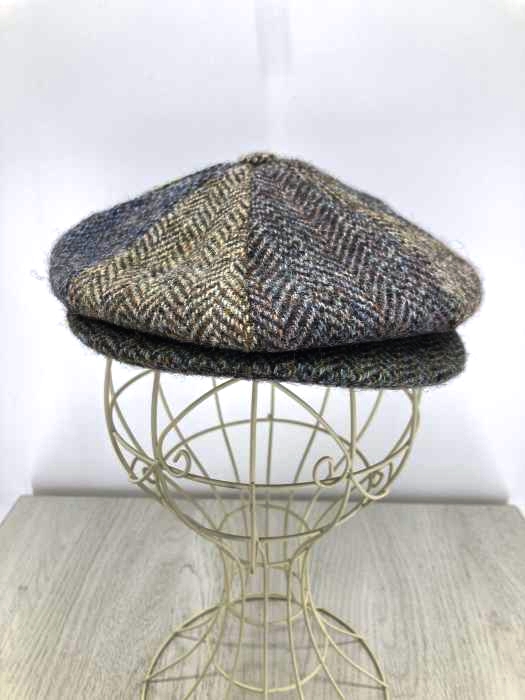 Harris Tweed(ハリスツイード) クレイジーパターンツイードキャスケット メンズ 帽子