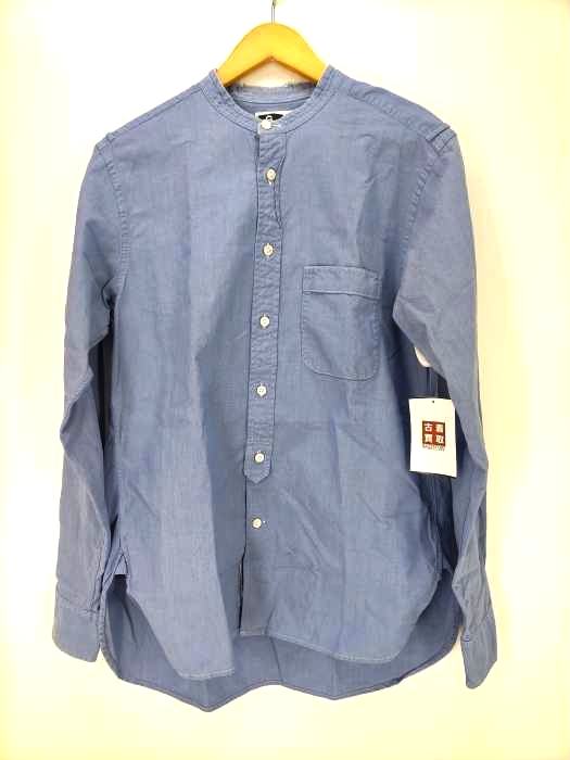 Engineered Garments(エンジニアードガーメンツ) 旧タグ USA製スタンドカラーシャツ メンズ トップス