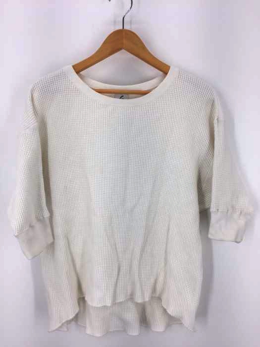 6（ROKU） BEAUTY＆YOUTH UNITED ARROWS（ロクビューティーアンドユースユナイテッドアローズ） THERMAL CREW NECK 6SLEEVE 3 レディース トップス