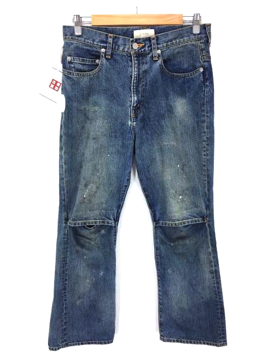 Jieda（ジエダ） DAMAGE DENIM FLAIR PT ユーズド加工フレアデニム メンズ パンツ