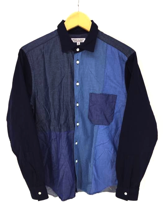 BEAUTY&YOUTH UNITED ARROWS（ビューティーアンドユースユナイテッドアローズ） クレイジー レギュラーカラー シャツ メンズ トップス