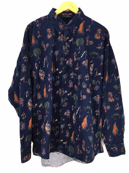 CHAPS RALPH LAUREN（チャップスラルフローレン） 総柄ボタンダウンシャツ メンズ トップス