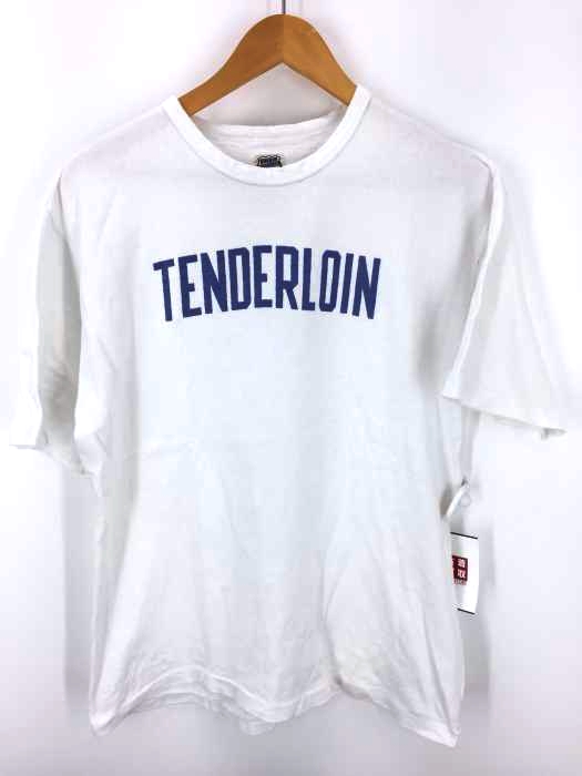 TENDERLOIN テンダーロイン ロゴプリント入り フルジップ スウェット パーカー NAVY S // TENDERLOIN テンダーロイン ロゴ プリント 半袖 Tシャツ L