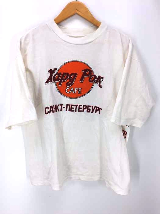 USED古着（ユーズドフルギ） ロシア語表記  hard rock cafe Tシャツ メンズ トップス