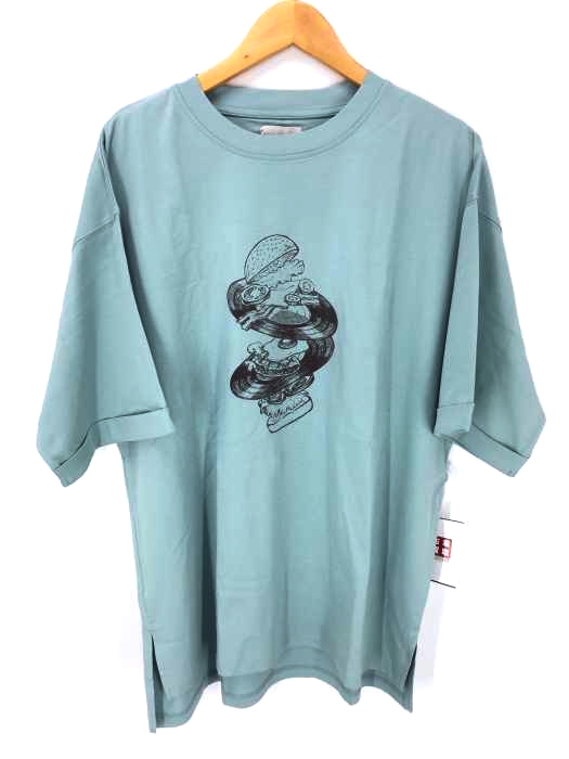 TRUE Self（トゥルーセルフ） ハンバーガーTシャツ ミント ユニ 