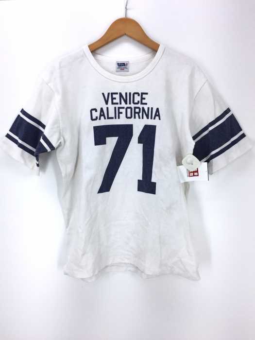 PHERROWS （フェローズ） VENICE CALIFORNIAロゴナンバリングTシャツ メンズ トップス