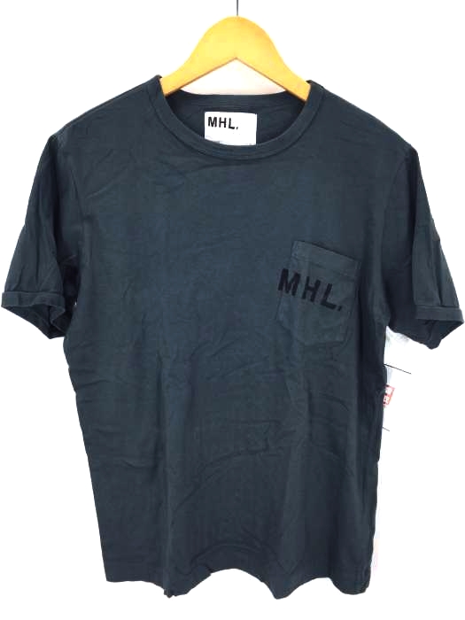 MHL.(エムエイチエル) ブランドロゴプリントポケットTシャツ メンズ トップス