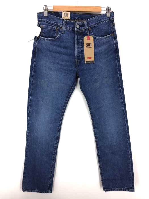 Levis(リーバイス) 501 STRAIGHT JEANS ボタンフライ ウォッシュド加工 ダメージ加工 メンズ パンツ