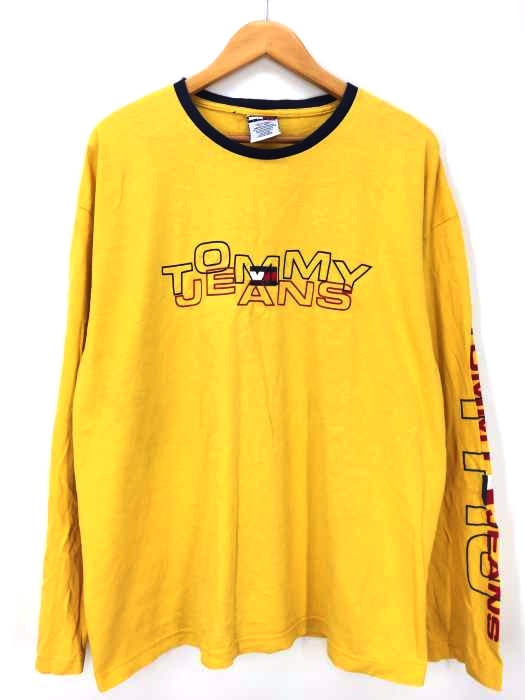 tommy jeans（トミージーンズ） プリントL/STEE メンズ トップス