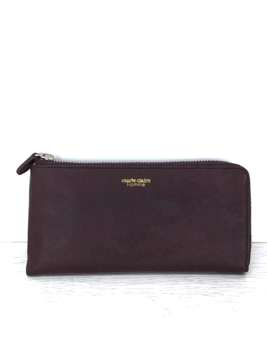 marie claire homme(マリクレールオム) L字ファスナーウォレット 長財布 メンズ 財布・ケース
