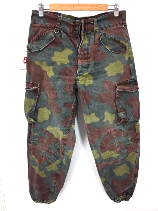 USED古着(ユーズドフルギ) イタリア軍 サンマルコカモフラージュ カーゴパンツ メンズ パンツ