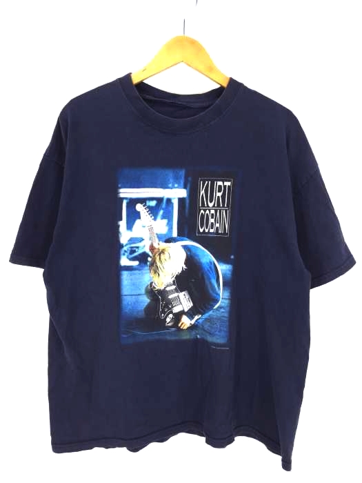 USED古着（ユーズドフルギ） Vintage 2000 Kurt Cobain The End Of Music T-Shirt メンズ トップス