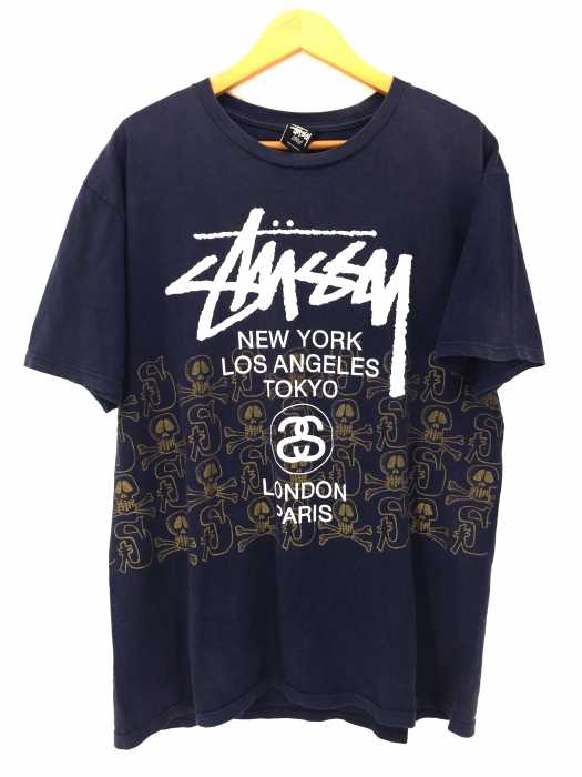 STUSSY （ステューシー） ワールドツアー スカル メンズ トップス