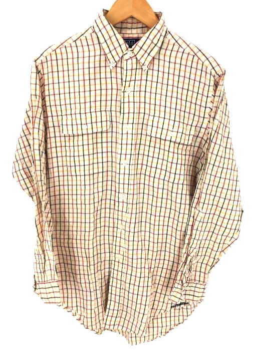 Polo by RALPH LAUREN(ポロバイラルフローレン) コットンチェックシャツ ボタンダウンシャツ メンズ トップス
