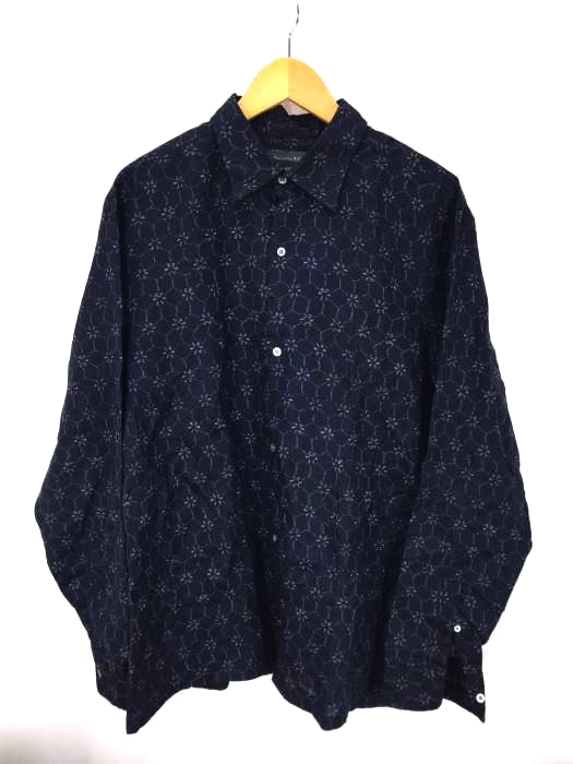 BANANA REPUBLIC（バナナリパブリック） 総柄リネンシャツ メンズ トップス