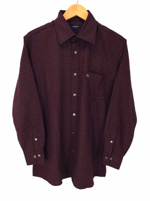 BURBERRY LONDON（バーバリーロンドン） ウールチェックシャツ メンズ トップス