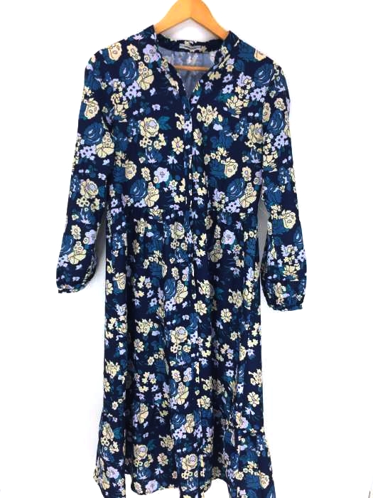 Rose Bud ローズバッド 花柄 ギャザー シャツワンピース レディース ワンピース ブランド古着買取販売バズストア