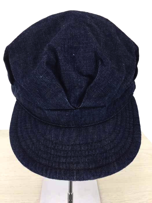 MOMOTARO JEANS （モモタロウジーンズ） レイルロード ワークキャップ デニムインディゴ メンズ 帽子