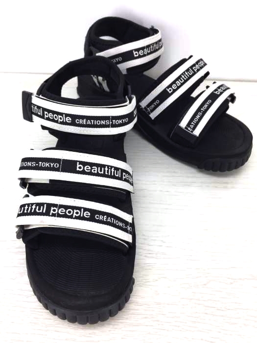 beautiful people（ビューティフルピープル） 別注ベルテッドサンダル レディース シューズ