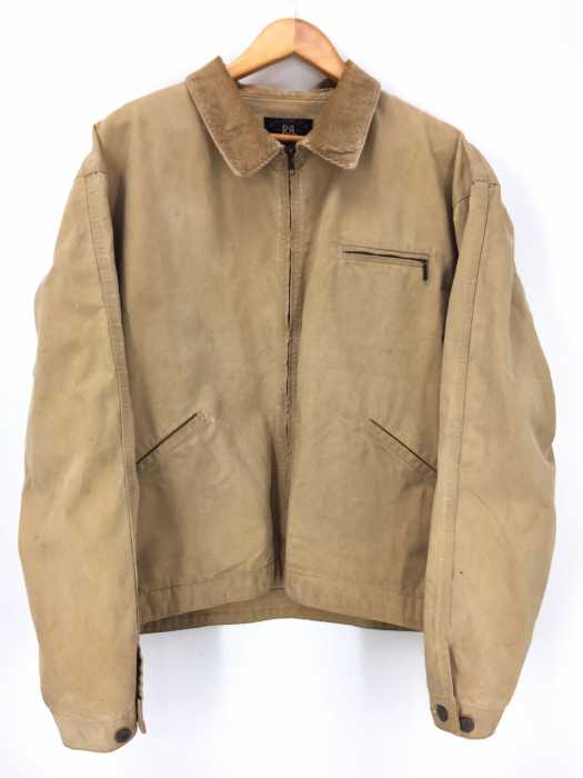 RRL RALPH LAUREN （ダブルアールエル ラルフローレン） USA製 ダック地 襟コーデュロイ メンズ アウター