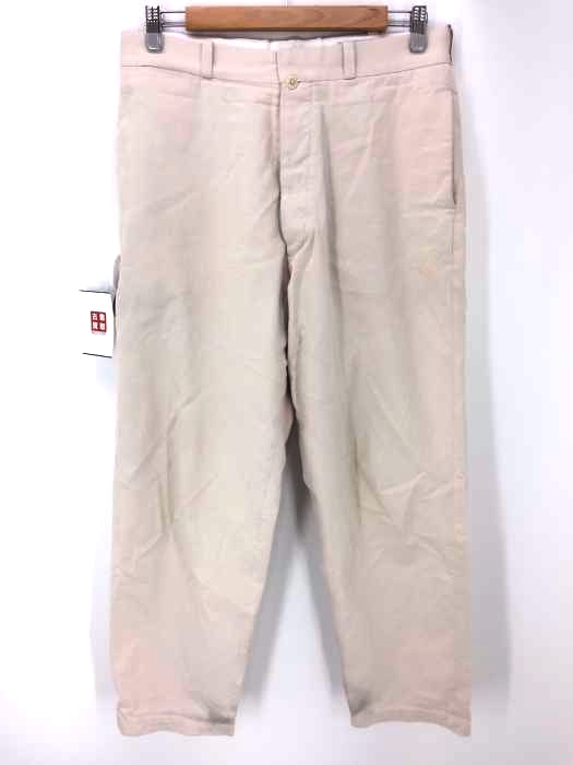 YAECA（ヤエカ） CHINO CLOTH PANTS WIDE TAPERED KHAKI メンズ パンツ