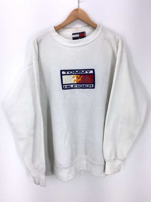 TOMMY HILFIGER (トミーヒルフィガー) ロゴクルーネックスウェット メンズ トップス