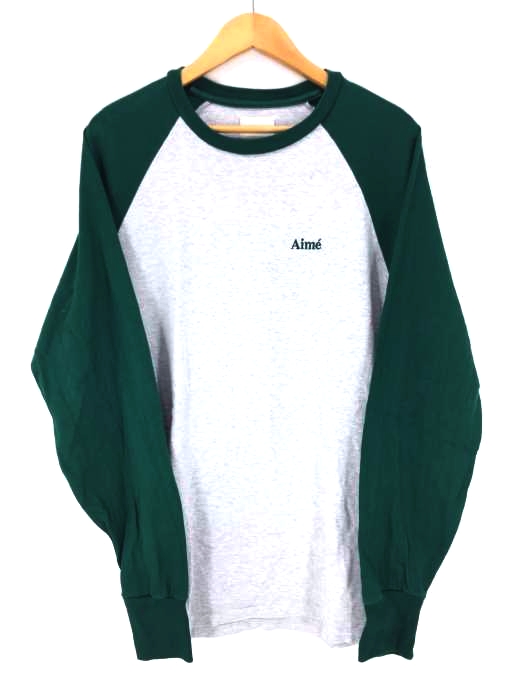 AIME LEON DORE（エイムレオンドレ） ラグランスリーブ L/S クルーネックTシャツ メンズ トップス