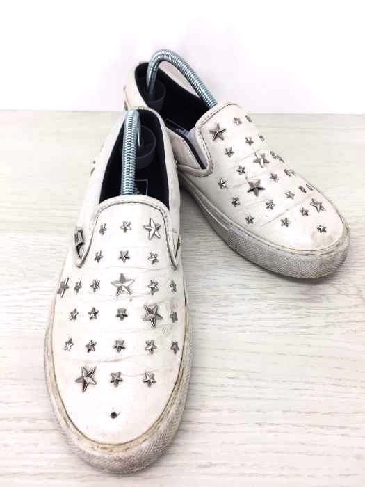 VANS（バンズ） SLIP ON スリッポン 星 スタッズ ゴートレザー メンズ シューズ
