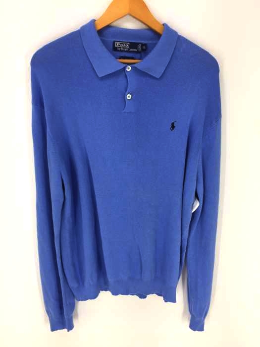 Polo by RALPH LAUREN(ポロバイラルフローレン) 100% PIMA cotton 長袖ポロシャツ メンズ トップス