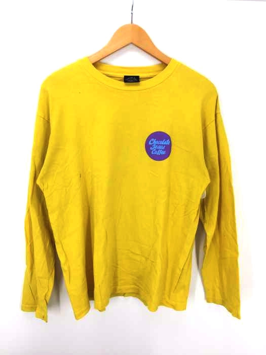 CHOCOLATE JESUS（チョコレートジーザス） L/S ロゴプリントTシャツ メンズ トップス
