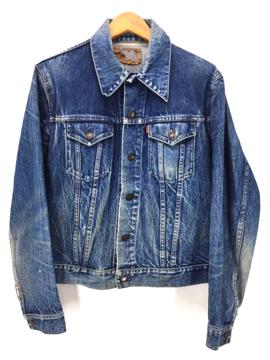 Levis(リーバイス) オレンジタブ スモールe ボタン裏H02 デニムジャケット メンズ アウター