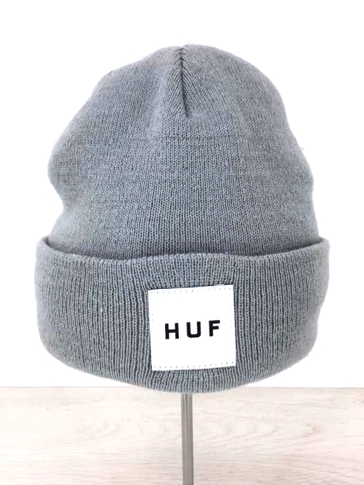 HUF(ハフ) ワンポイント パッチ刺しゅう ビーニー メンズ 帽子
