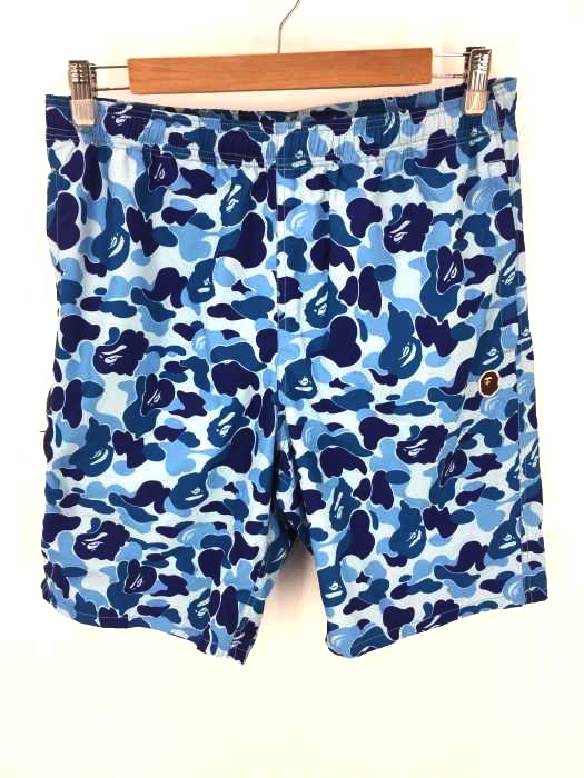 A BATHING APE(アベイシングエイプ) ABC CAMO BEACH SHORTS メンズ パンツ