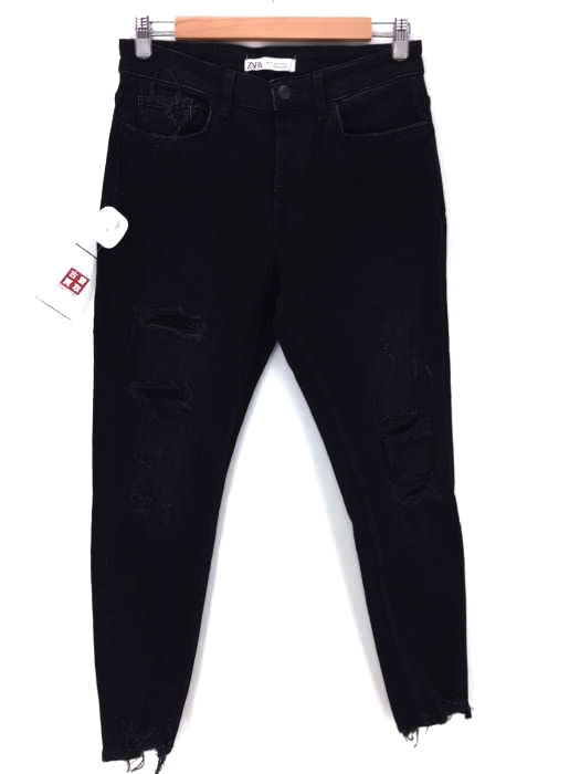 ZARA（ザラ） ダメージストレッチデニム ユニセックス メンズ パンツ