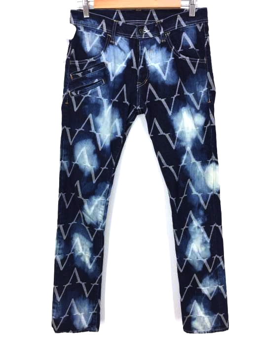 SHAREEF（シャリーフ） CHEMICAL DENIM JQ SKINNY PANTS メンズ パンツ